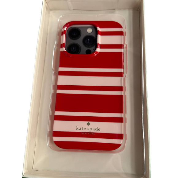 Kate Spade Sailing Stripe iPhone 14 Pro Case - Picture 7 of 7